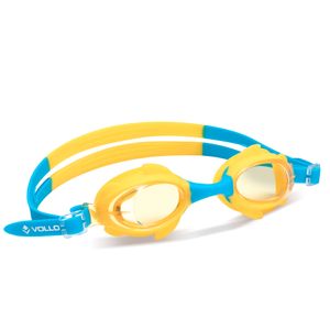 Óculos de natação Shark Fin Vollo Azul e Amarelo