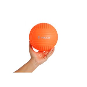 Mini Bola para Atividades Aquáticas em Piscinas e Praias Tam. 15 cm Cor Laranja