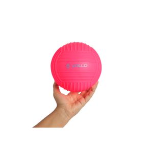 Mini Bola para Atividades Aquáticas em Piscinas e Praias Rosa 15cm
