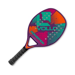 Raquete de Beach Tennis Power 100 Roxa Vollo