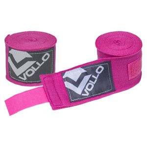 Bandagem Elástica VFG 3 Metros Rosa Vollo