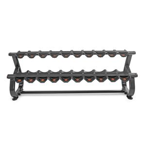 Rack Horizontal Suporte para Halteres Dumbbell Vollo 12kg a 30kg