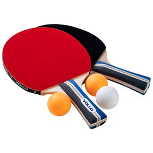 Kit Tênis de Mesa Ping Pong 2 Raquetes e 3 Bolas Vollo