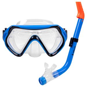 Kit de Mergulho Infantil Máscara e Snorkel Vollo