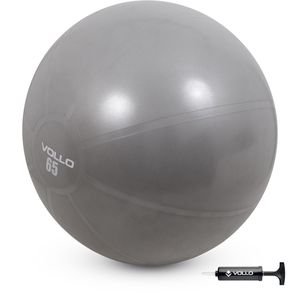 Bola Suíça para Pilates e Yoga Gym Ball com Bomba 65cm Vollo