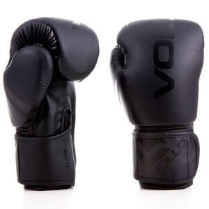 Luva de Boxe Muay Thai Kickboxing Training 10oz Preta Vollo