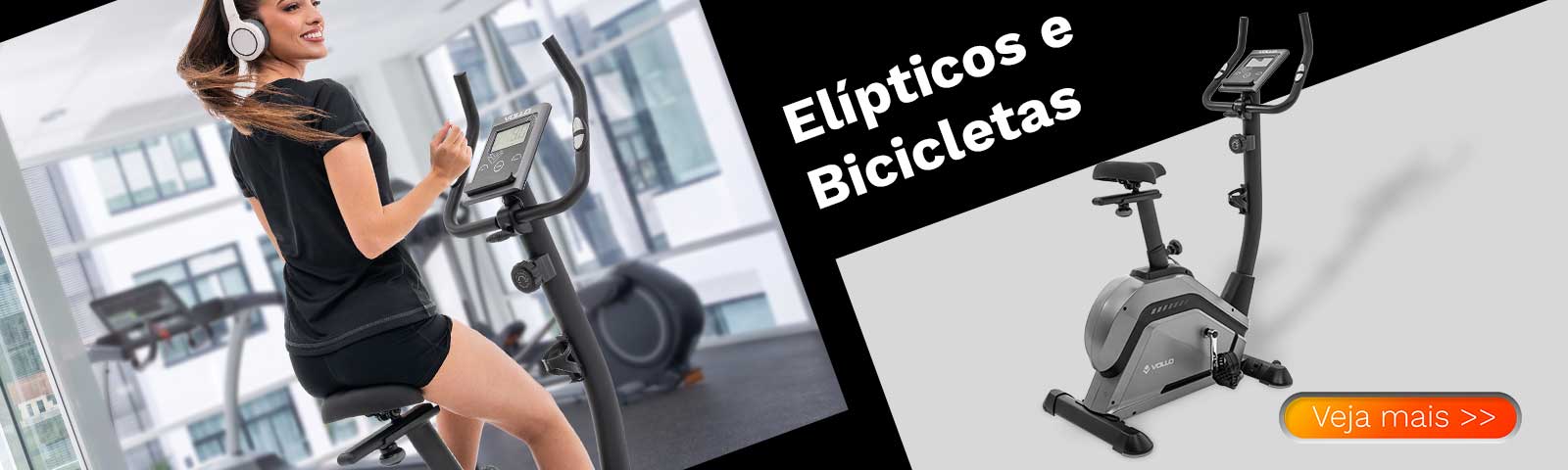 Elípticos e Bicicletas